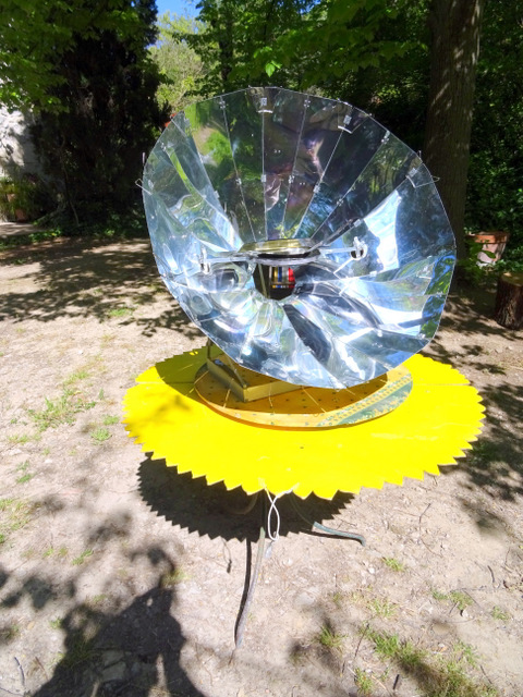 Cuiseur Solaire Parabolique, Barbecue Solaire Pliable, Sunplicity